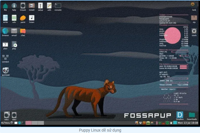 Linux, lightweight , distros